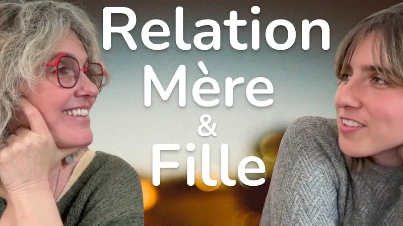 Miniature de la vidéo « Relation Mère & Fille » : une mère et sa fille face caméra